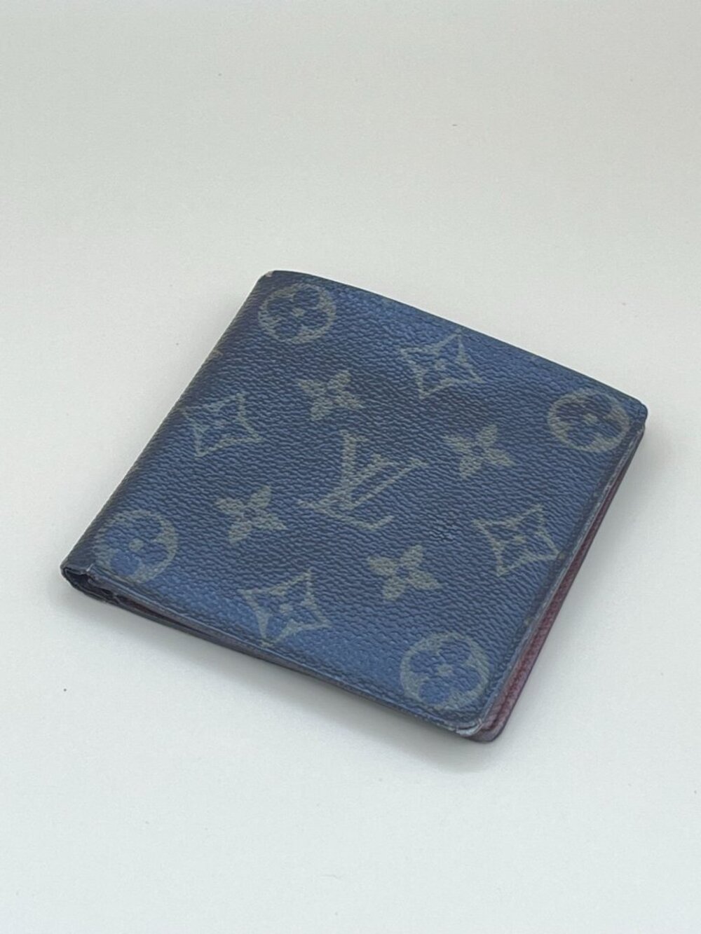 Louis Vuitton Monogram Canvas Vintage Compact Bifold Snap Wallet Coin Pocket